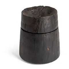 Jim Partridge, Box and Cover, scorched oak