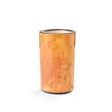 Inger Rokkjær, Vase, in deep yellow glaze