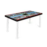 Nathalie du Pasquier, 'Madras' Table, designed 1986, 1986, plywood and polychromatic plastic laminate