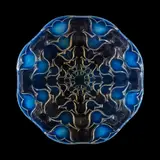 CAMPANULES BOWL, NO. 10-378 by René Lalique, sold Oct 2021