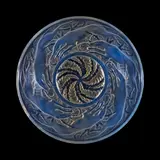 CHIEN BOWL, NO. 3214 by René Lalique, sold Oct 2021