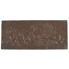 Randolph Caldecott, 'A HORSE FAIR IN BRITTANY', CIRCA 1876, 1876, bronze plaque