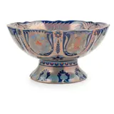Fred Passenger For William de Morgan, 'MOONLIGHT AND SUNSET SUITE' TRIPLE LUSTRE PEDESTAL BOWL, CIRCA 1890, 1890, lustre-glazed earthenware