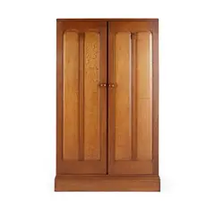Stanley Webb Davies, ARTS & CRAFTS CUPBOARD, DATED 1951, 1951, oak