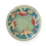 ‘CLAREMONT’ PATTERN PLATE, CIRCA 1905 by William Moorcroft, 1905, glazed earthenware, sold Oct 2021