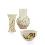 William Moorcroft, ‘WAVING CORN’ PATTERN BALUSTER VASE, CIRCA 1930