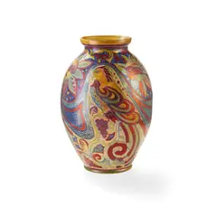 Alfredo Santarelli, ITALIAN MAIOLICA VASE, CIRCA 1930, 1930, lustre-glazed earthenware