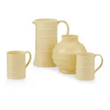Keith Murray, OVOID EARTHENWARE VASE, CIRCA 1940, 1940, 'Matt Straw' glazed earthenware