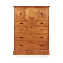 Ambrose Heal, ARTS & CRAFTS ‘OWL’ CABINET, CIRCA 1910, 1910