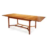 Peter Waals, EXTENDING DINING TABLE, CIRCA 1935, 1935, walnut