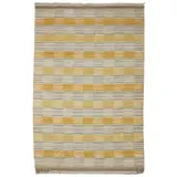 Barbro Nilsson, Schackrutig half pile rug, circa 1950