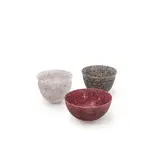 Margaret Alston, Set of Three Bowls, pâte-de-verre glass