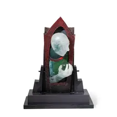 In the Near Future, 1990 by David Reekie, 1990, lost wax cast glass, sold Apr 2021
