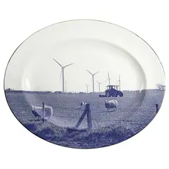 Paul Scott, Cumbrian Blues Plate: Watchtree No. 2, 2003, 2003