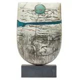 Peter Hayes, Bow with Blue Disc, 2007