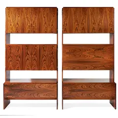 Robert Heritage, Pair of Room Dividers, rosewood