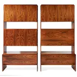 Robert Heritage, Pair of Room Dividers, rosewood