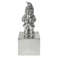 Gnome, 1990-95 by Clive Barker, 1990, aluminium, sold Apr 2021
