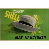 Edward McKnight Kauffer, May to October - Summer Shell