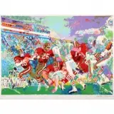 49ers vs. Miami: Post Season Classic by LeRoy Neiman, Silkscreen, sold Mar 2020