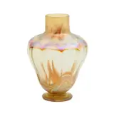 Favrile Glass Faceted Vase by Tiffany Studios, sold Dec 2024