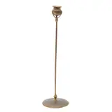 Gilt Bronze Candlestick by Tiffany Studios, sold Dec 2024