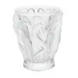 Lalique, Crystal Bacchantes Vase