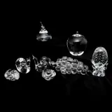 Crystal Table Articles Incl Fruit and Animals by Alexander Joseph von Steuben, sold Apr 2024