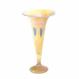 Aurene Signed Heart and Vine Trumpet Vase by Alexander Joseph von Steuben, sold Oct 2023