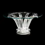 Lalique, Crystal Cactus Round Table.