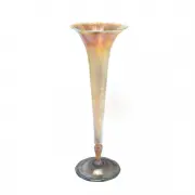Tiffany Studios, Favrile Glass Trumpet Vase