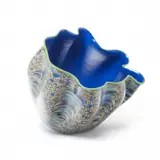Art Glass Macchia Bowl Basket by Dale Chihuly, sold May 2023