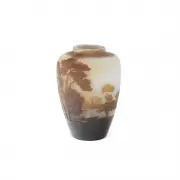 Cameo Glass Small Vase by Galle, sold Oct 2023