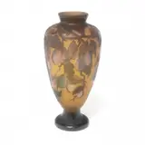 Signed Cameo Glass Vase by Galle, sold Sep 2023