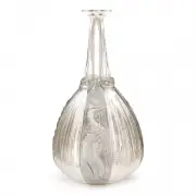Sirens et Grenouilles Decanter by Lalique, sold Nov 2022