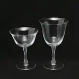 Crystal Barsac Pattern Stemware by Lalique, sold Jan 2023