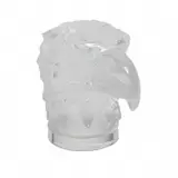 Lalique, Tete dAigle Crystal Car Mascot.