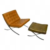Mies van der Rohe, Barcelona Chair and Ottoman