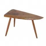 Three Leg Slab Table. by George Nakashima, 1905, sold May 2021