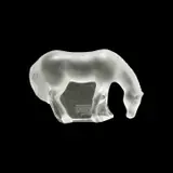 Crystal Figure of a Horse. by Lalique, sold Sep 2021