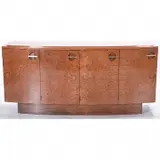 Gilbert Rohde, for Herman Miller Art Deco Style Mahogany Veneer Buffet Sideboard.