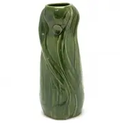 Art Pottery Green Vase. by Van Briggle, 1985, sold Apr 2020