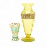 Mary Moser, Gilt Decorated Tumbler and Vase