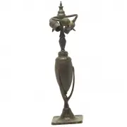 Tiffany Studios, Bronze 444 Lamp Base.