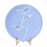 Pottery Plate for Atelier Madeline-Jolly, 1958. by Jean Cocteau, 1958, sold Dec 2019