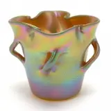Early Favrile Glass Vase. by Tiffany Studios, 1890, sold Sep 2019