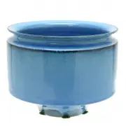 Natzler, Pottery Blue Bowl.