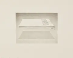 Crackers, from Book Covers series by Ed Ruscha, 1970, Lithograph, on Arches paper, with full margins, sold Oct 2018