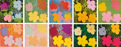 Andy Warhol, Flowers, 1970, Screenprint in colours, on wove paper, the full sheet,