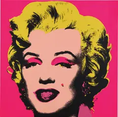 Andy Warhol, Marilyn, 1967, Farbserigraphie auf leichtem Karton